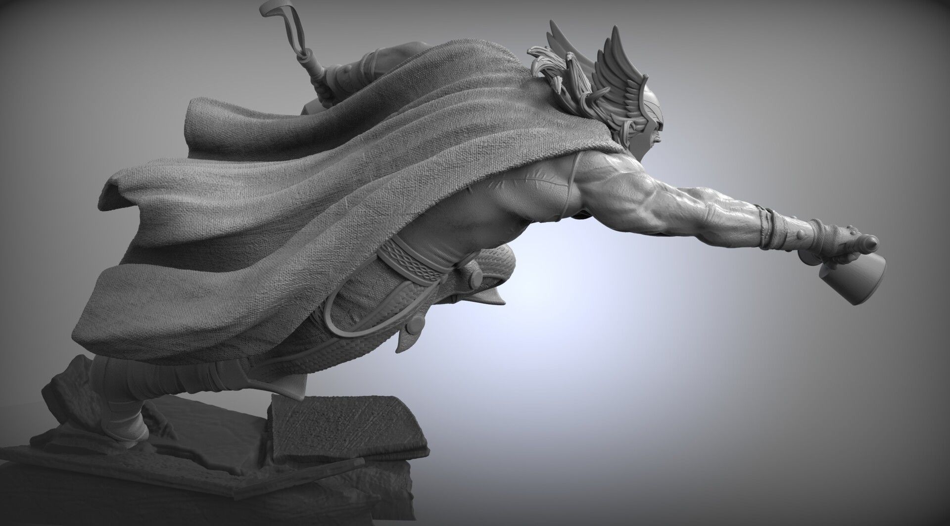 Thor - Marvel FanArt 3D print model_4