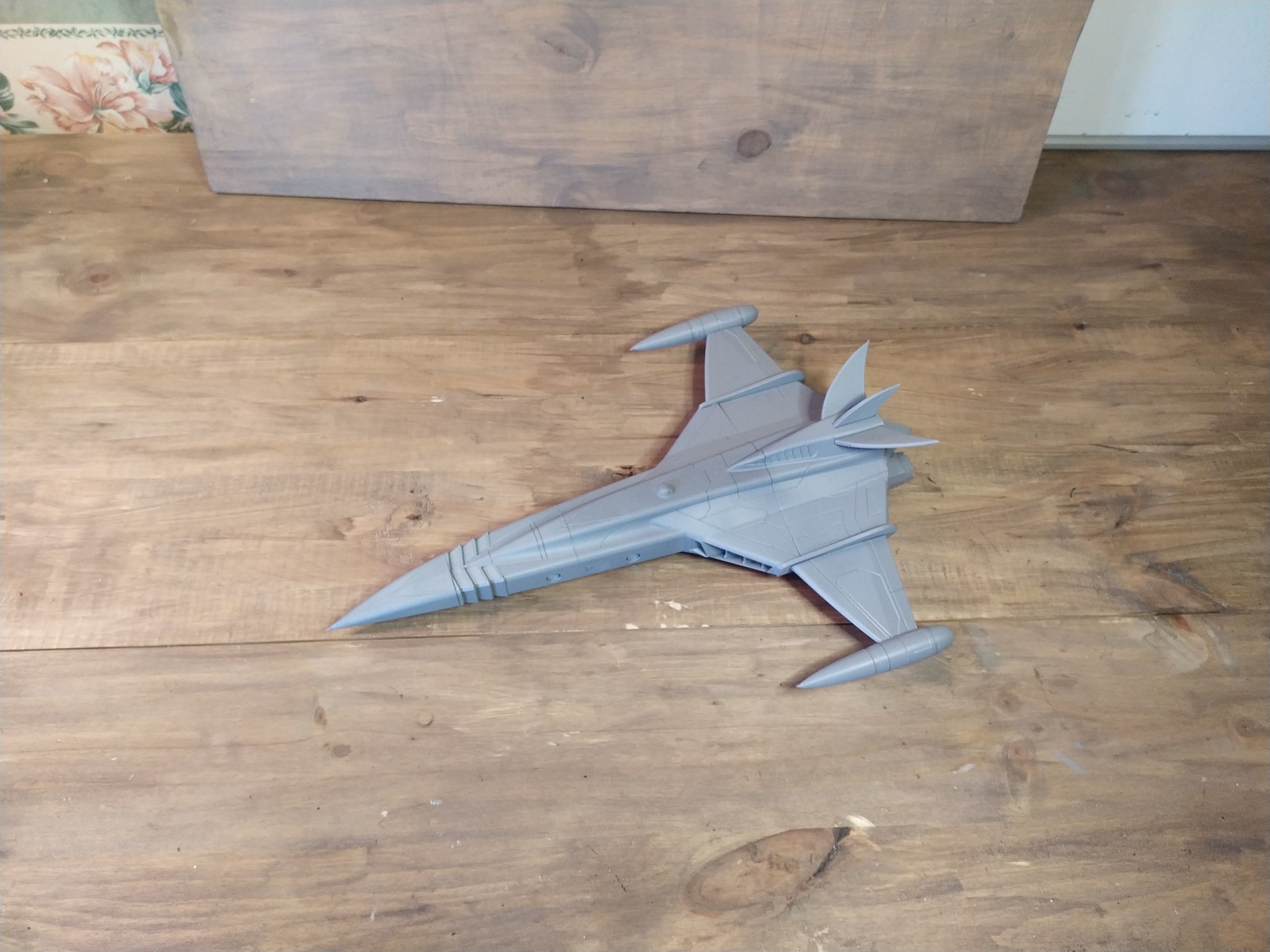Gatchaman GOD PHOENIX  starship - 3D printing model - STL 3D print model_26