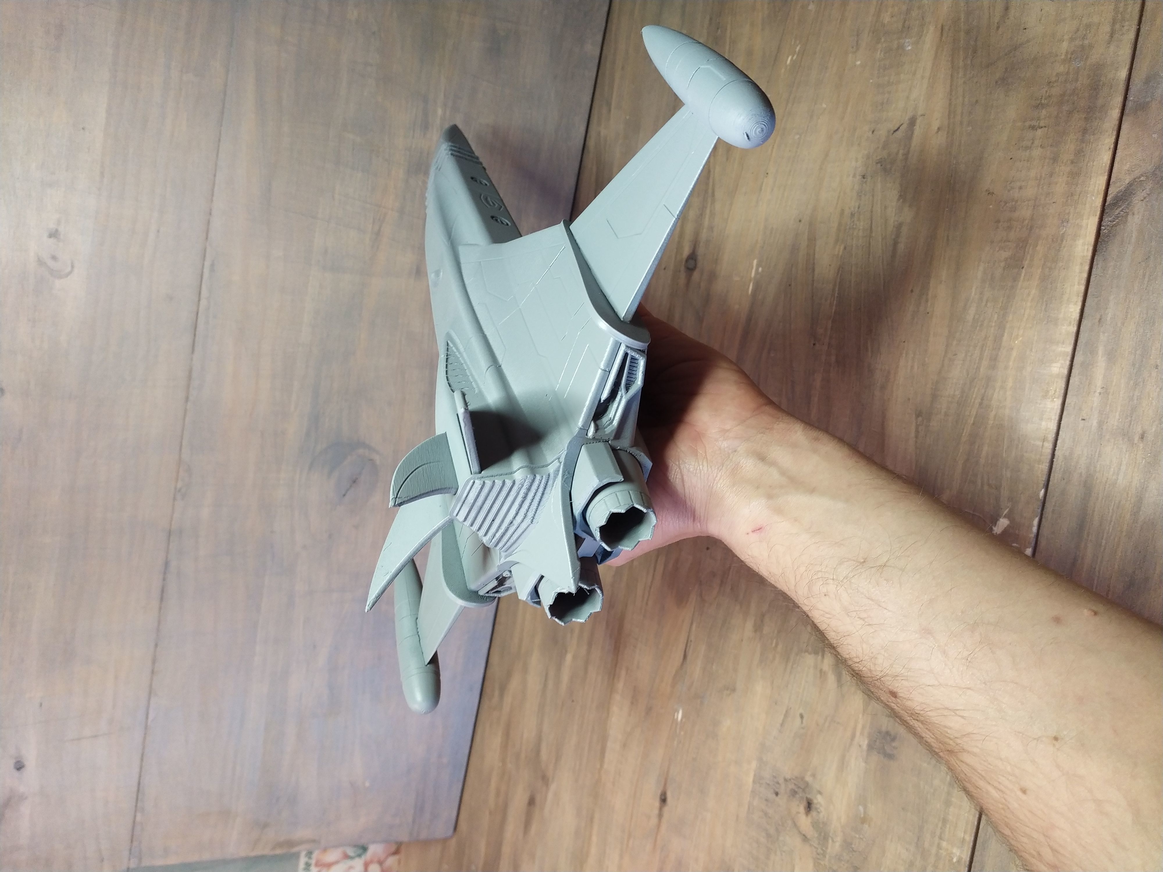 Gatchaman GOD PHOENIX  starship - 3D printing model - STL 3D print model_17