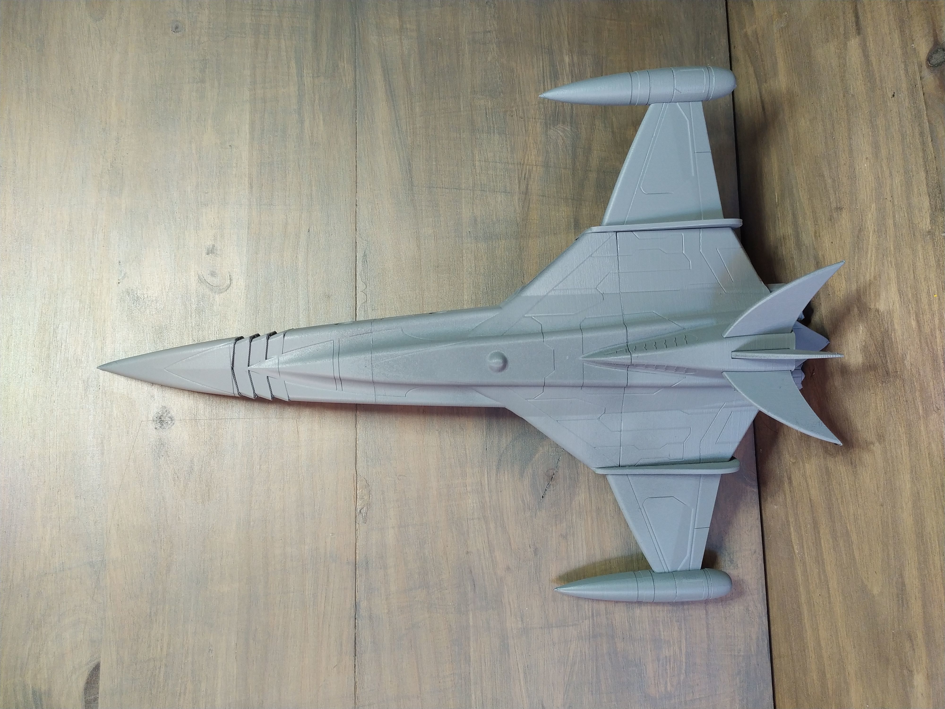 Gatchaman GOD PHOENIX  starship - 3D printing model - STL 3D print model_19
