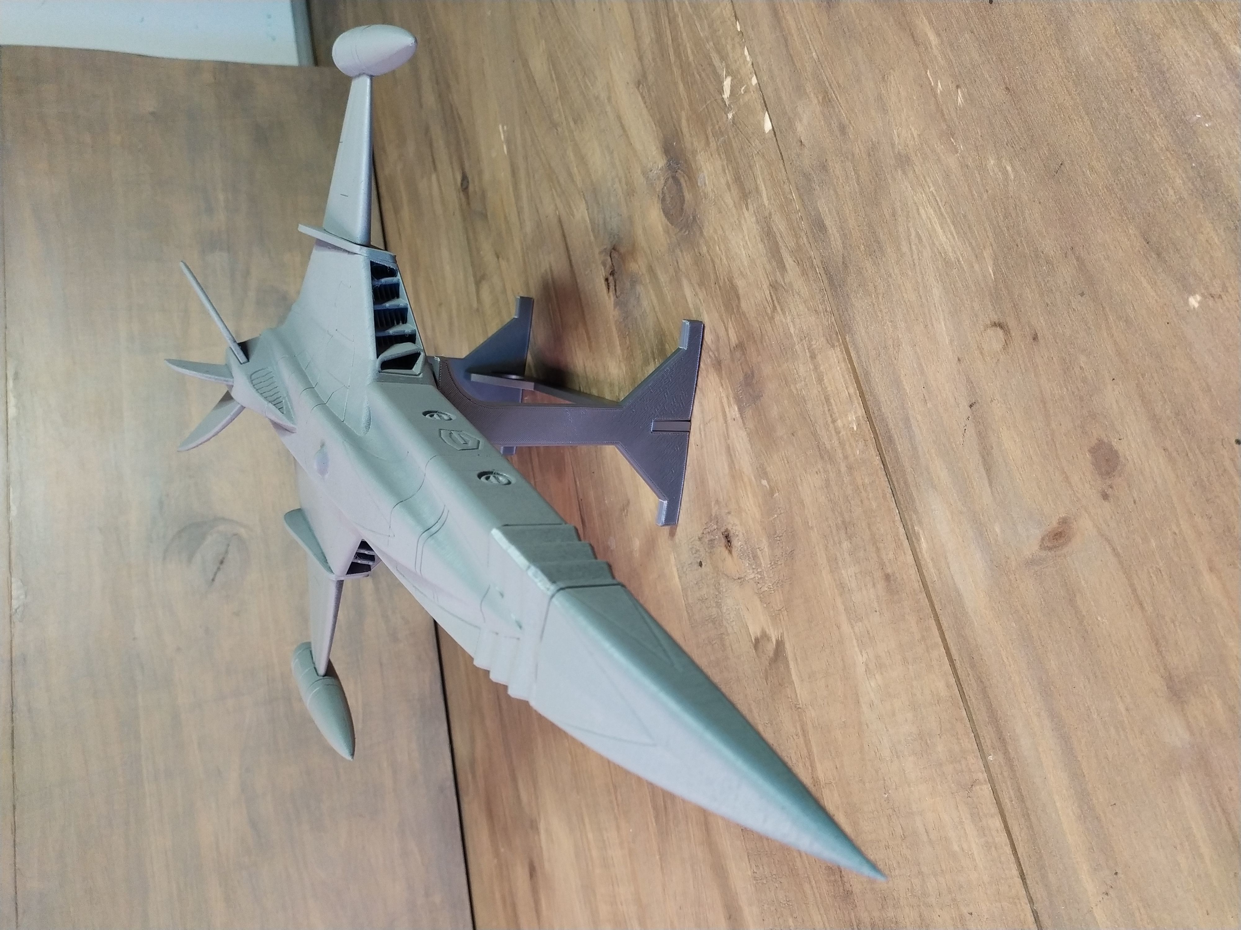 Gatchaman GOD PHOENIX  starship - 3D printing model - STL 3D print model_20