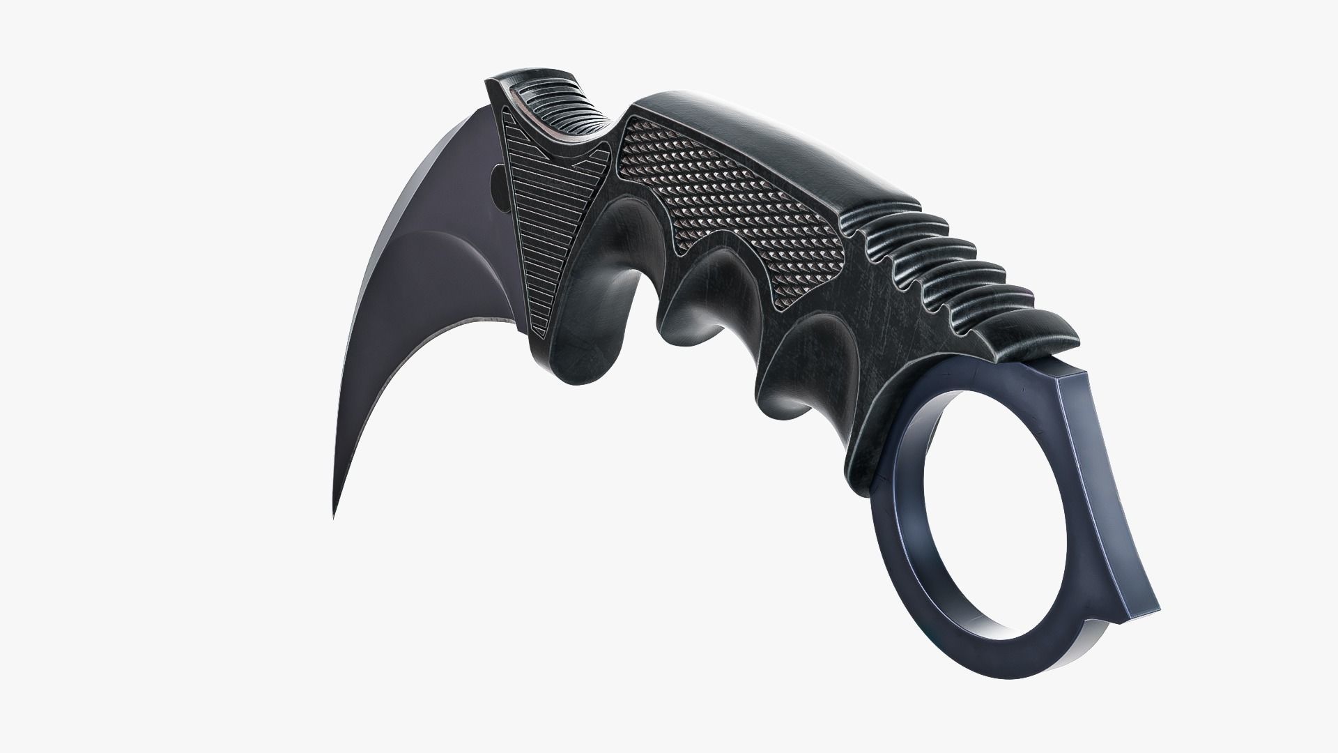 Karambit Knife 3D model_2