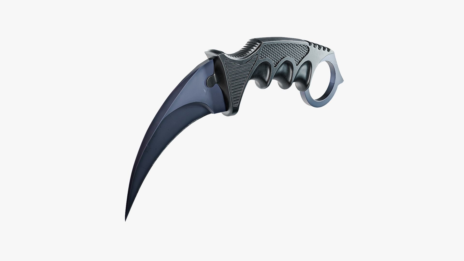 Karambit Knife 3D model_5