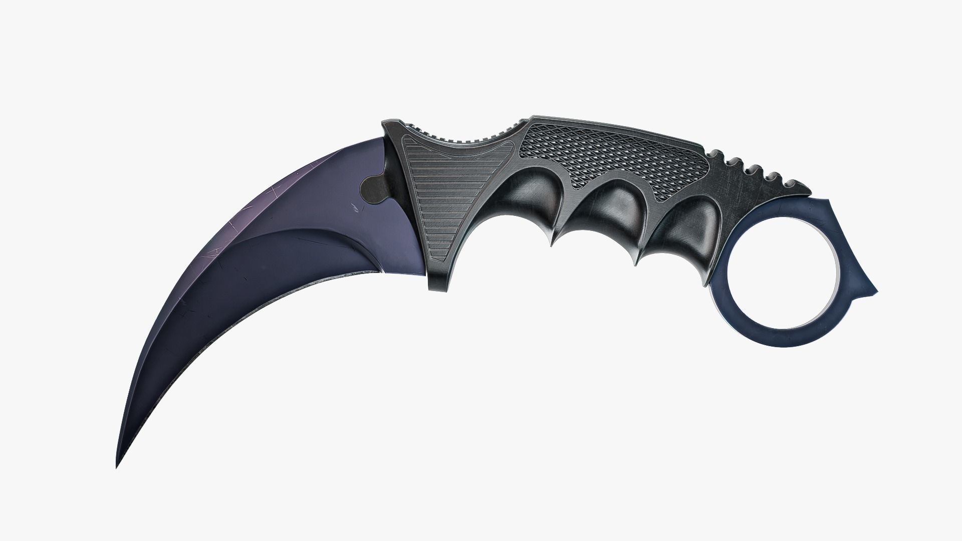 Karambit Knife 3D model_1