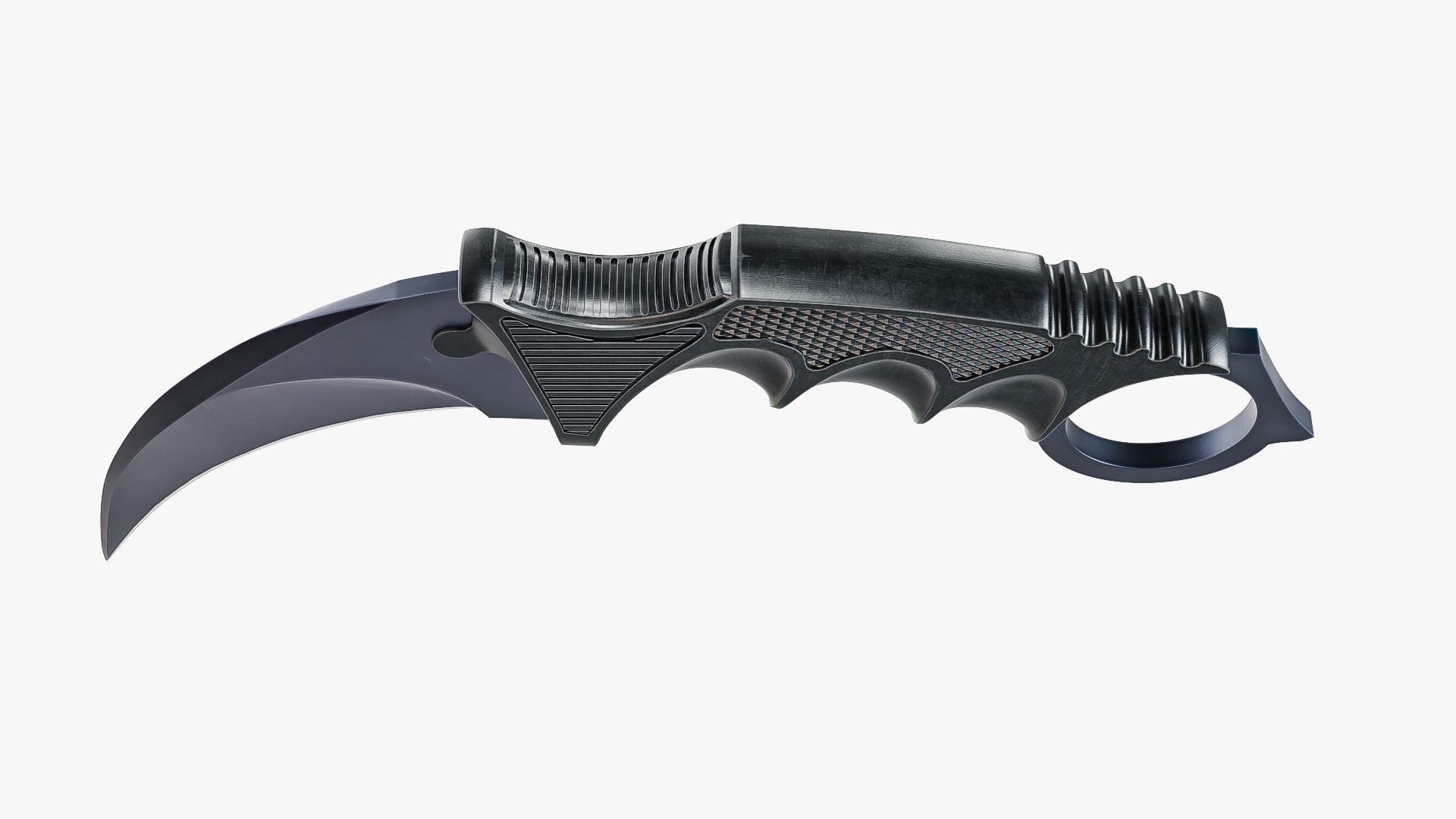 Karambit Knife 3D model_4