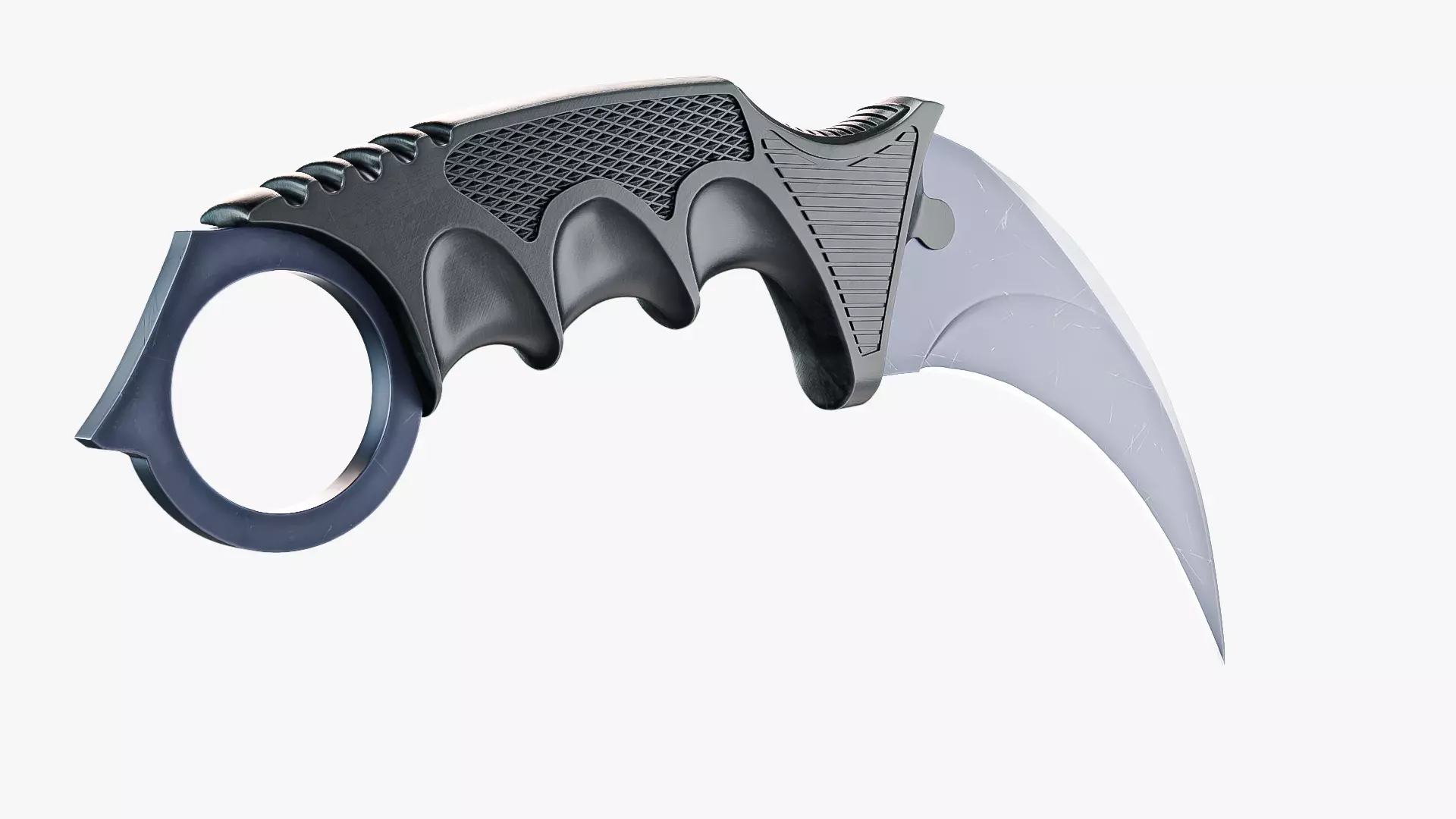 Karambit Knife 3D model_0