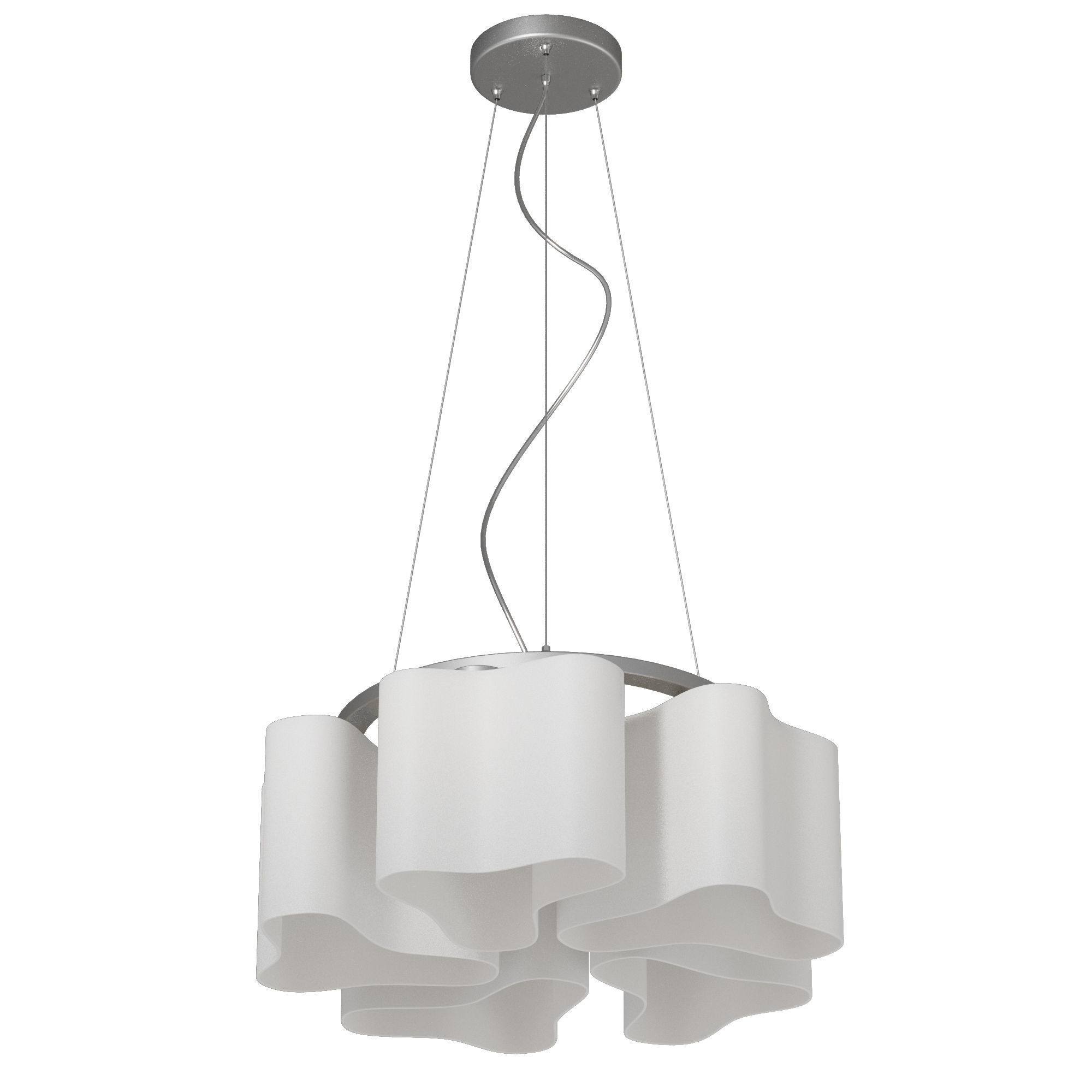 Chandelier ST Luce Onde 2 SL118 503 05 3D model_4