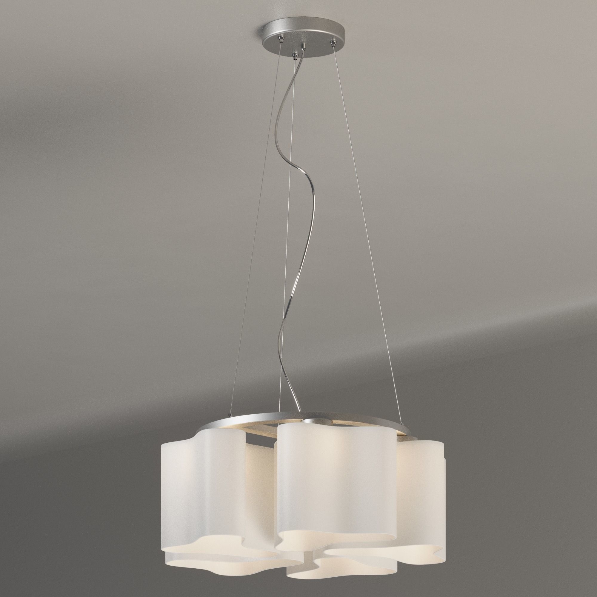 Chandelier ST Luce Onde 2 SL118 503 05 3D model_9