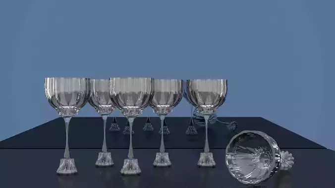 Glassware 3rd 3D model