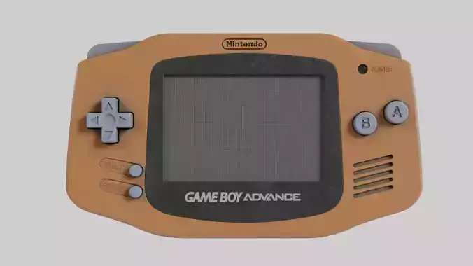 Nintendo Game Boy Advance Orange 2001 Used 