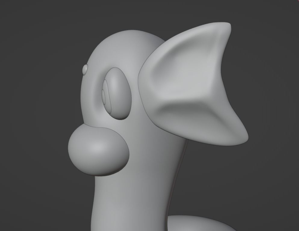 Dratini Pokemon Mini ready to print FDM and SLA 3D print model_12