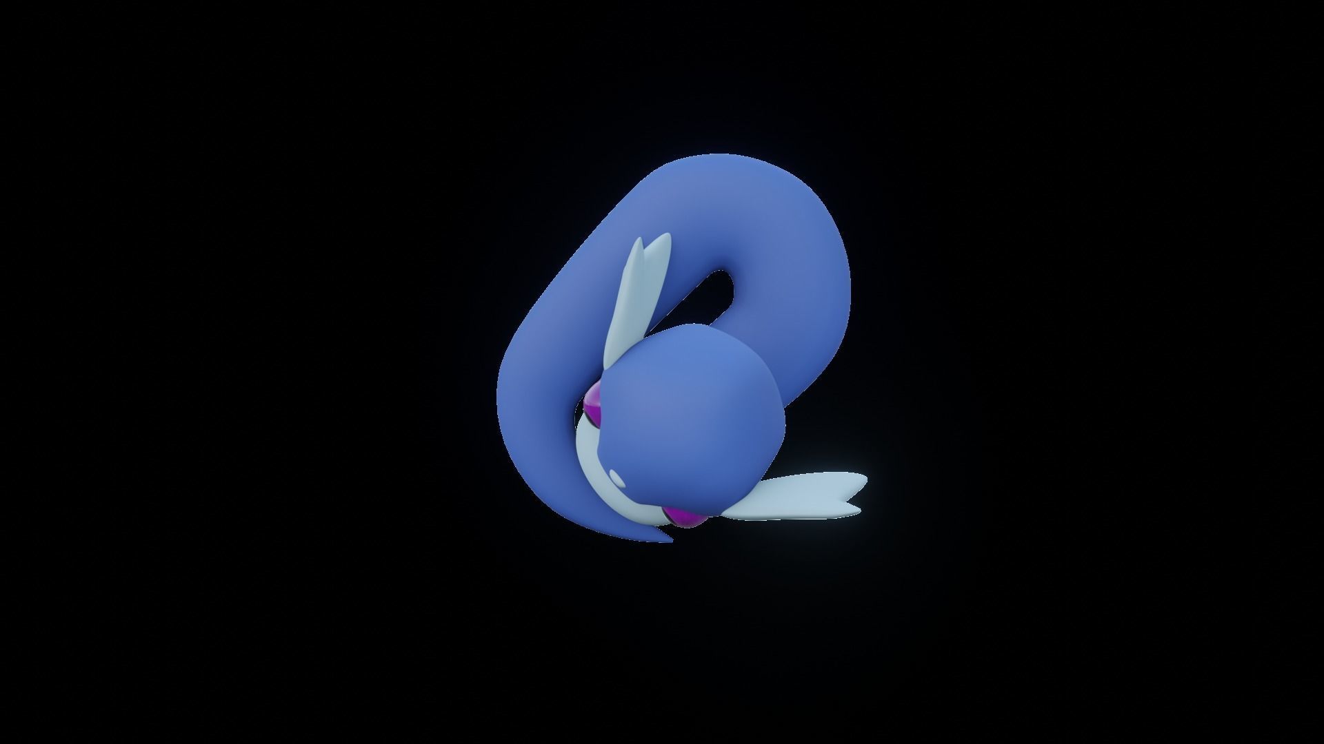 Dratini Pokemon Mini ready to print FDM and SLA 3D print model_5