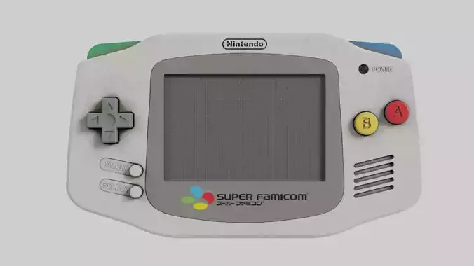 Nintendo Game Boy Advance Super Famicom 2001 Used 