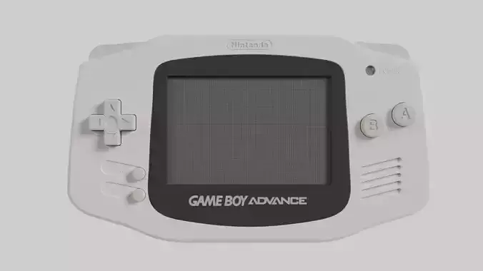 Nintendo Game Boy Advance White 2001