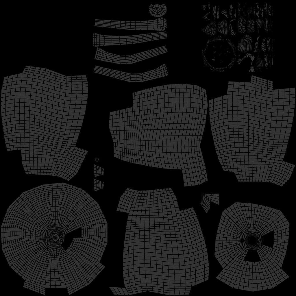 Realistic Green Apple  3D model_26