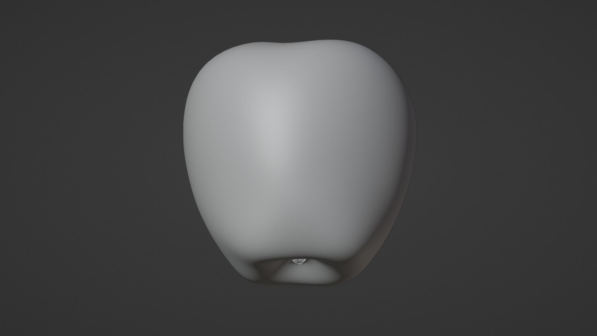 Realistic Green Apple  3D model_10