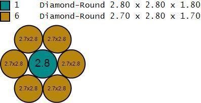 Rose Gold Diamond Ring 3D print model 3D print model_12