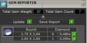 Rose Gold Diamond Ring 3D print model 3D print model_13