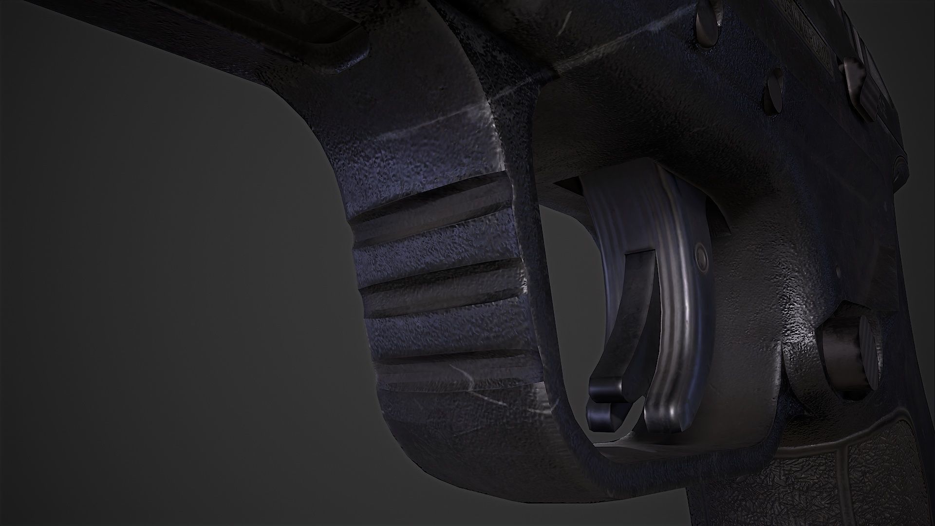 Springfield XD-MOD2 Low-poly 3D model_24