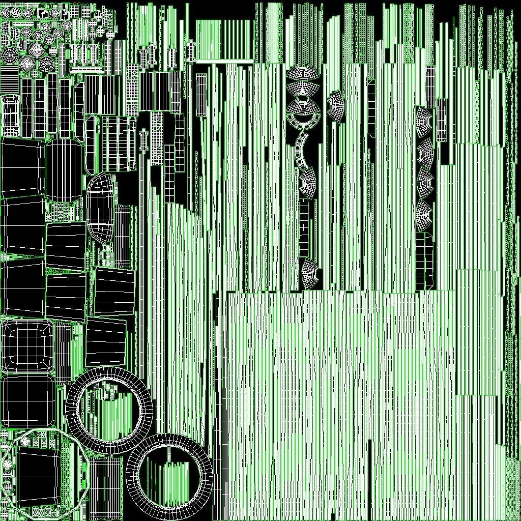 Hot Air Balloon Low-poly 3D model_26