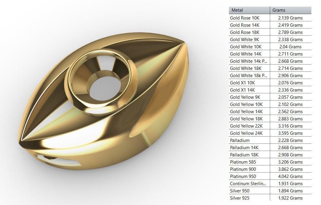 8 MM INFINITY EYE LINK 3D print model_13
