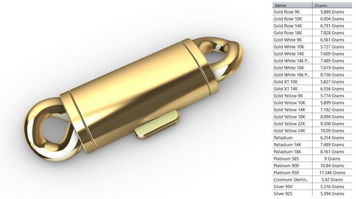 8 MM INFINITY EYE LINK 3D print model_11