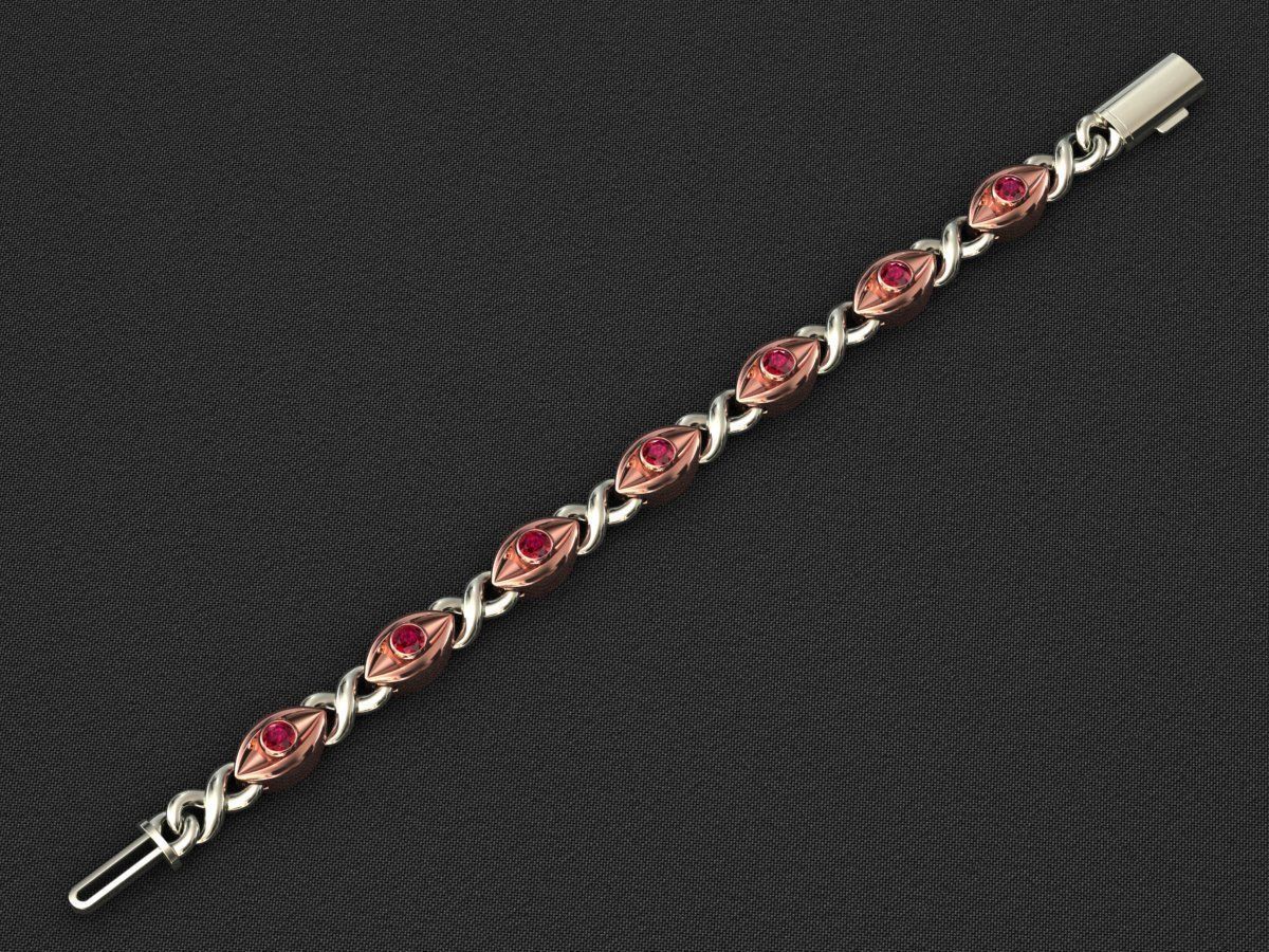 8 MM INFINITY EYE LINK 3D print model_3