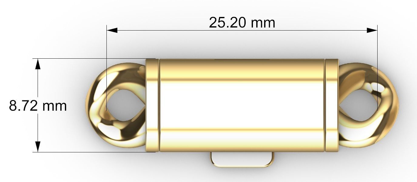 8 MM INFINITY EYE LINK 3D print model_10