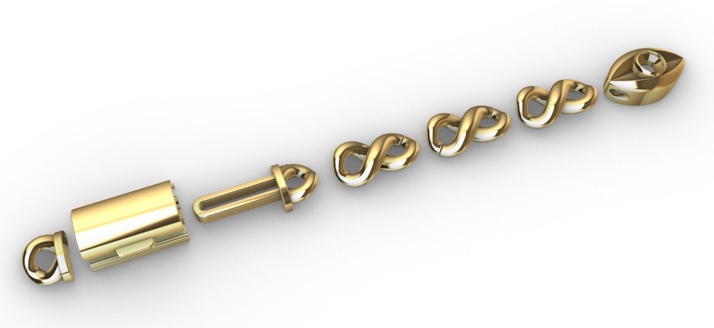 8 MM INFINITY EYE LINK 3D print model_15