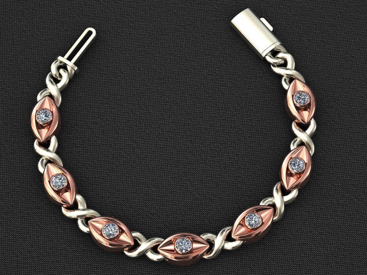 8 MM INFINITY EYE LINK 3D print model_6