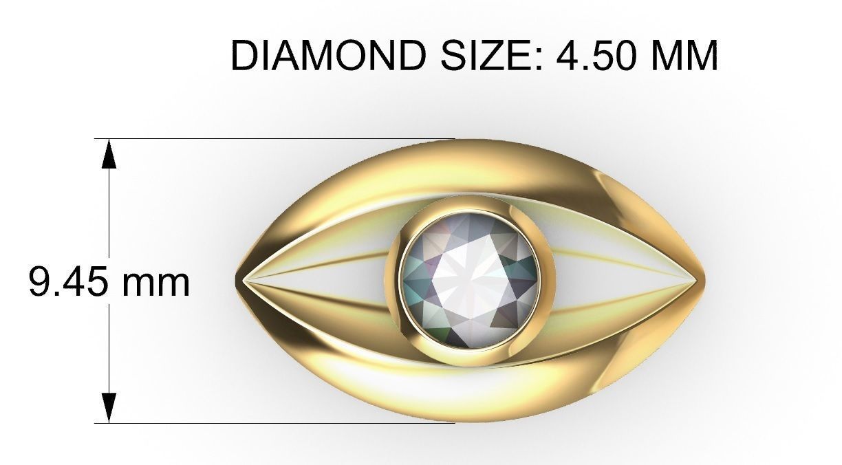 8 MM INFINITY EYE LINK 3D print model_12