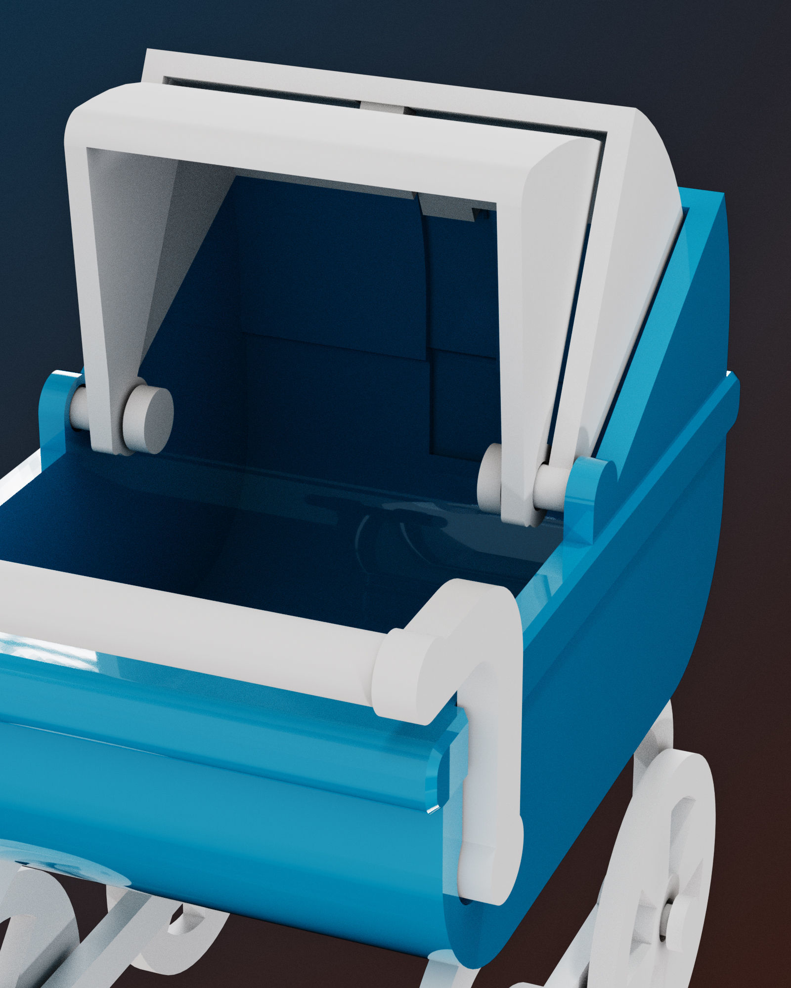 BABY STROLLER FAVOR 3D print model_5