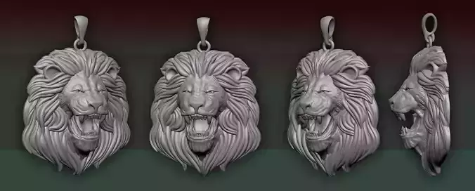 Lion Pendant