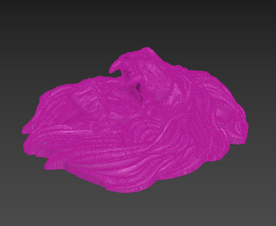 Lion Pendant 3D print model_15