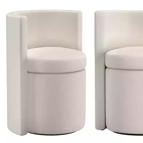 SOLENE FABRIC DINING SIDE CHAIR