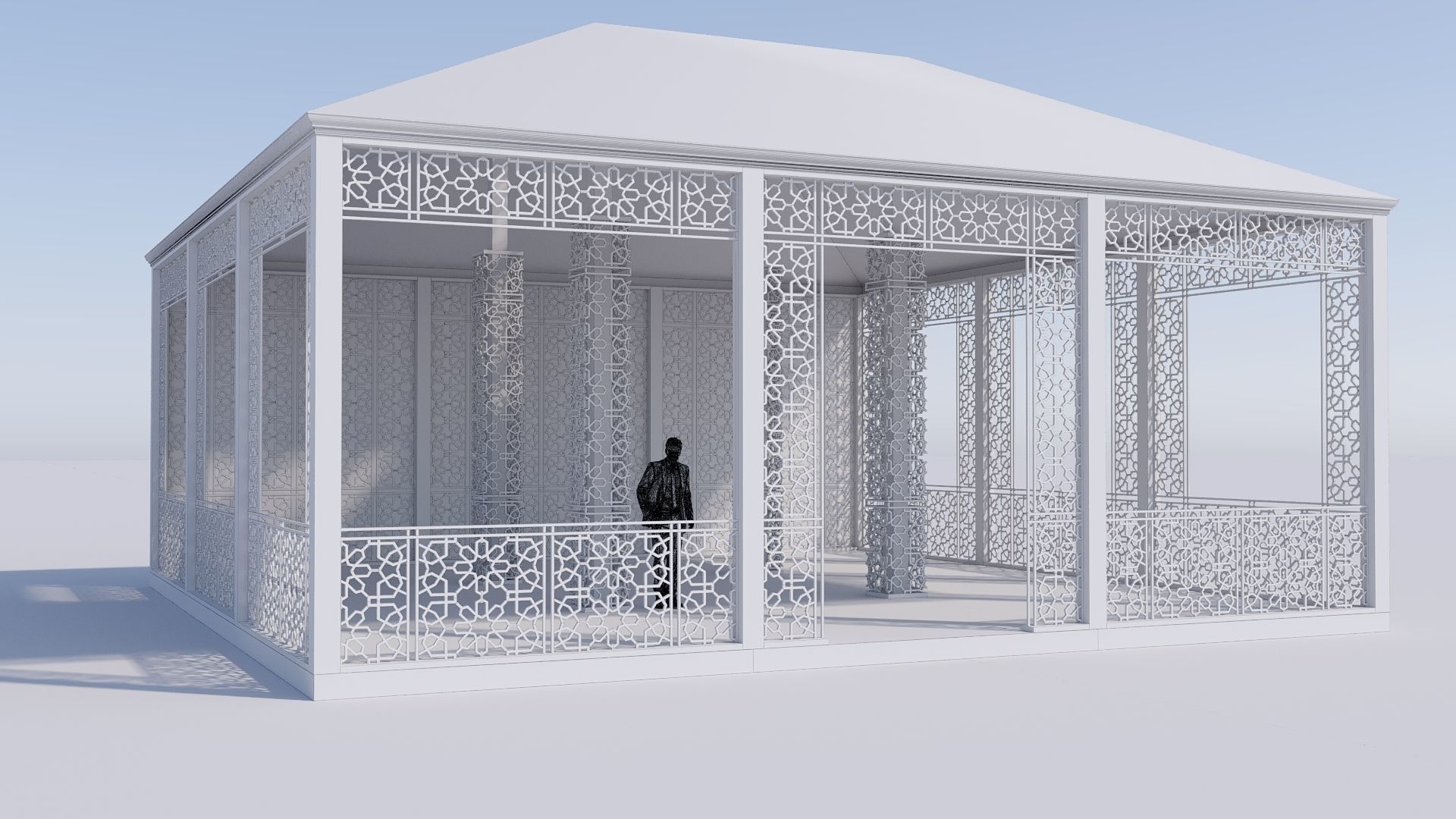 Gazebo 3D model_8