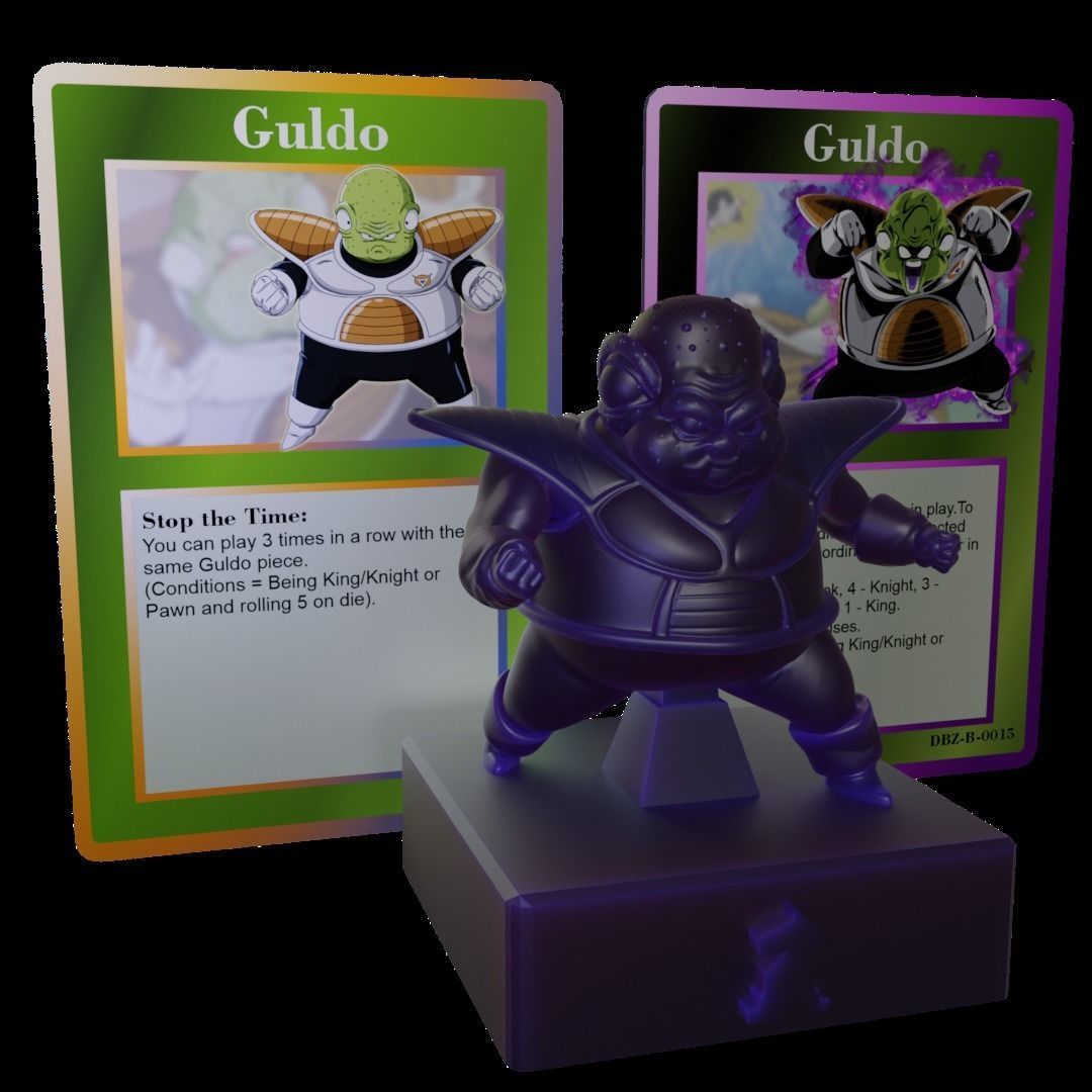 ChessPack Guldo Piece 3D print model_1