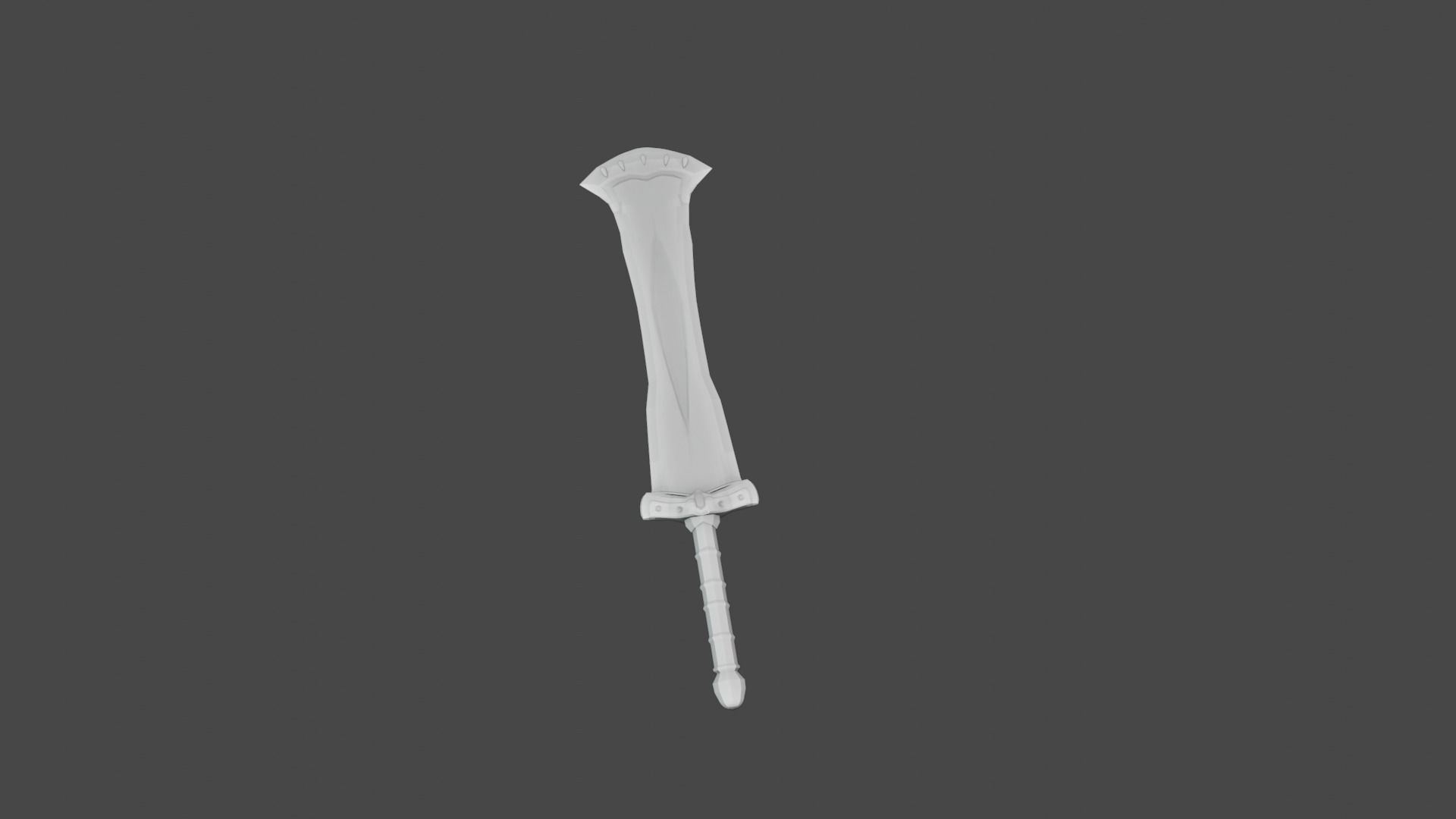 Fantasy Sword 3D model_2
