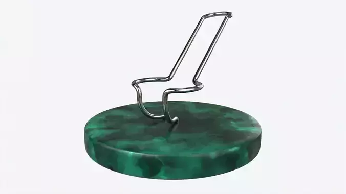 Smoking Pipe Holder Wire 3D model