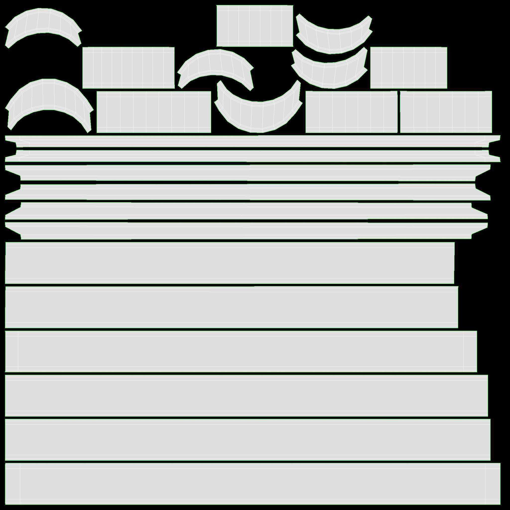 Snooker Ball Set with Triangle 3D model_9