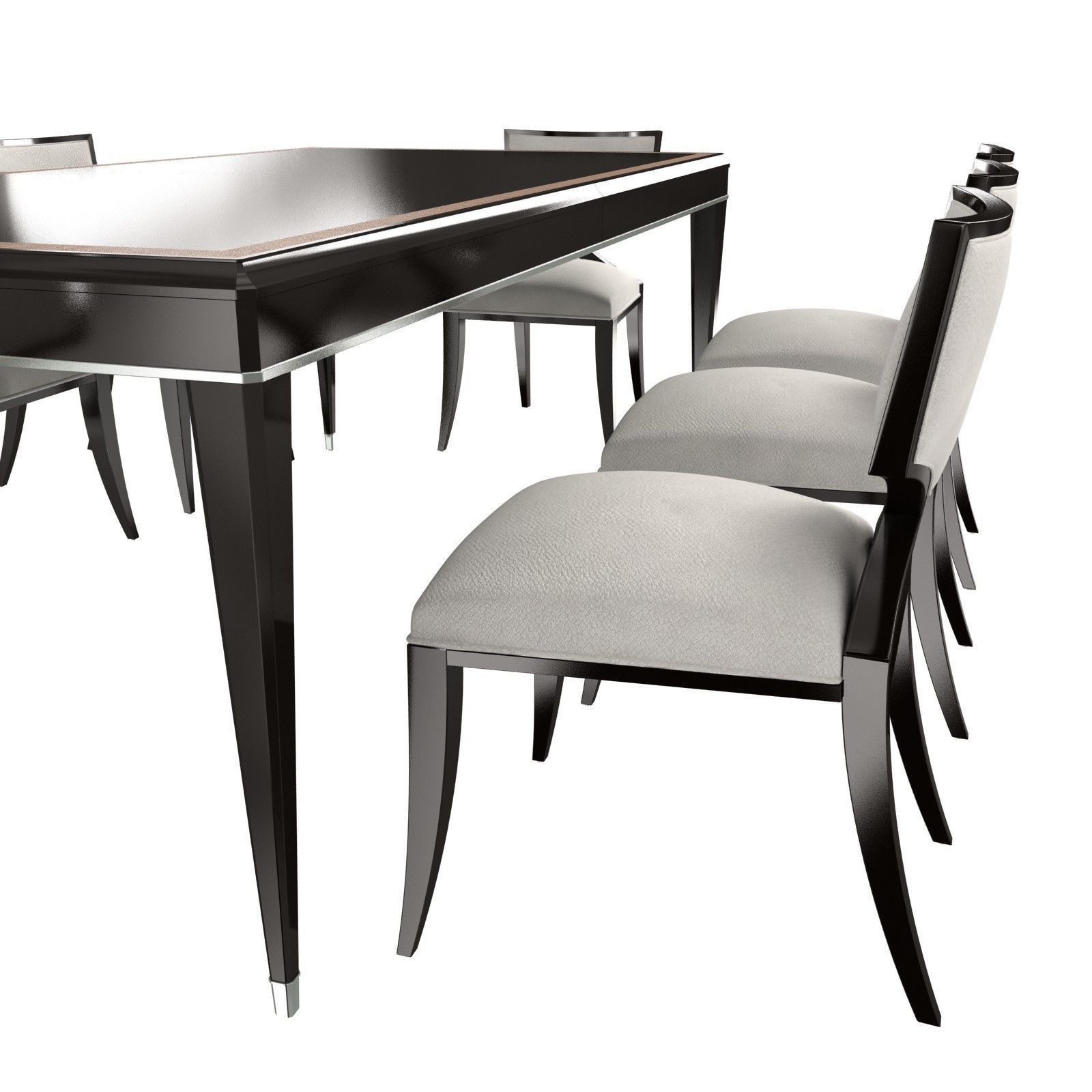 Caracole Classic Full score table first chair 3D model_5