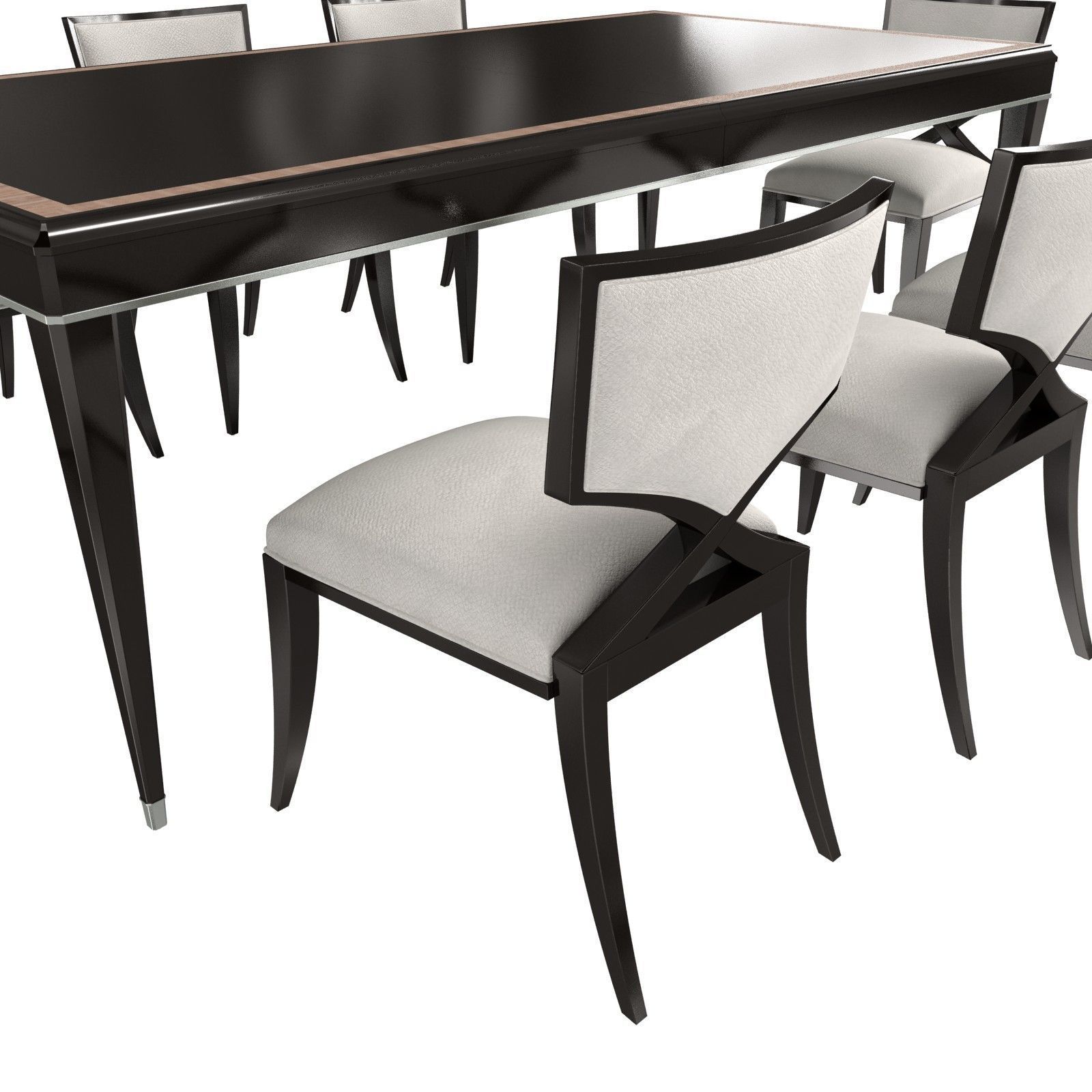 Caracole Classic Full score table first chair 3D model_6