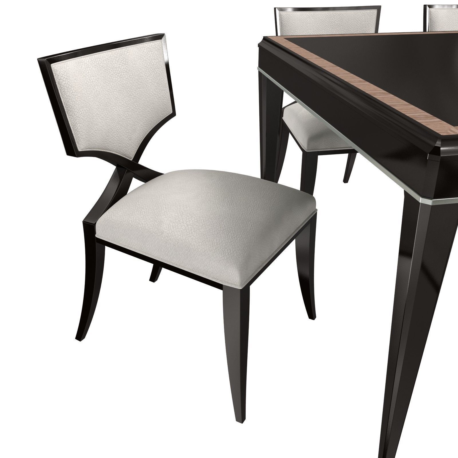 Caracole Classic Full score table first chair 3D model_2