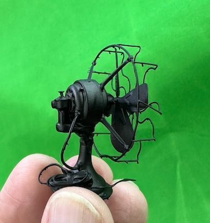 Retro Desk Fan 3 3D print model_3