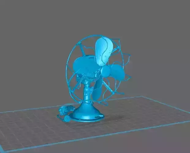 Retro Desk Fan 3 3D print model