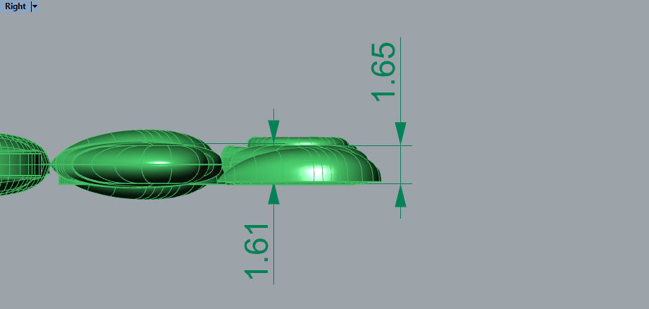 Various Assorted Heart 3D models findings jewelry 3D print model_18