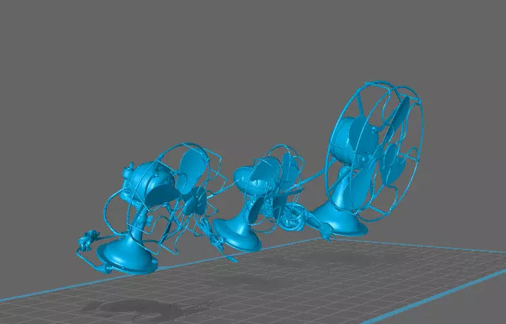 Desktop Fans collection of 3 _0