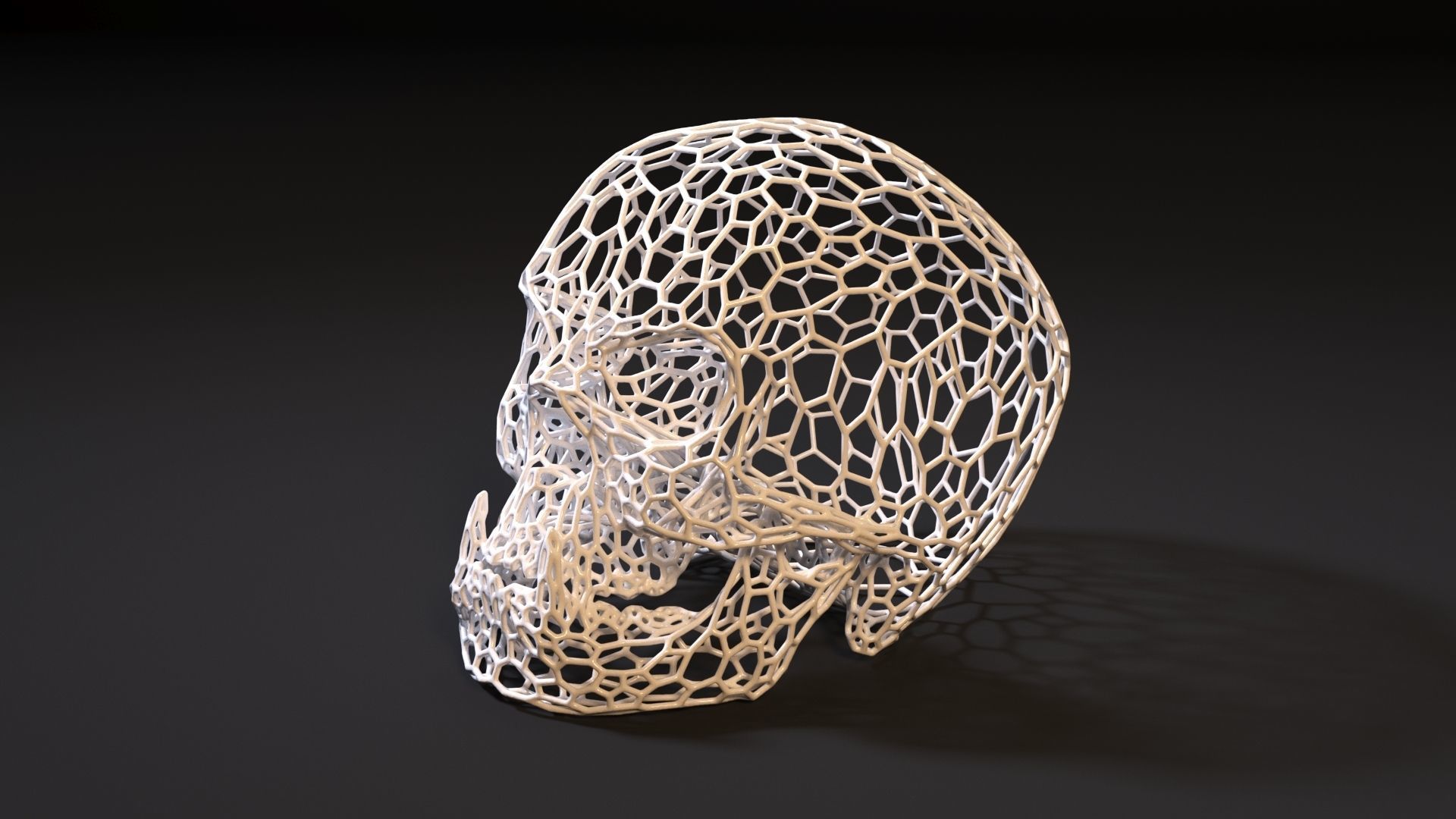 Orc Skull 3D print model_1