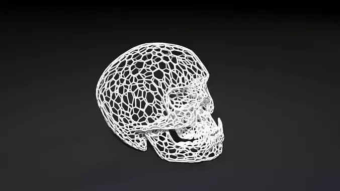 Orc Skull 3D print model