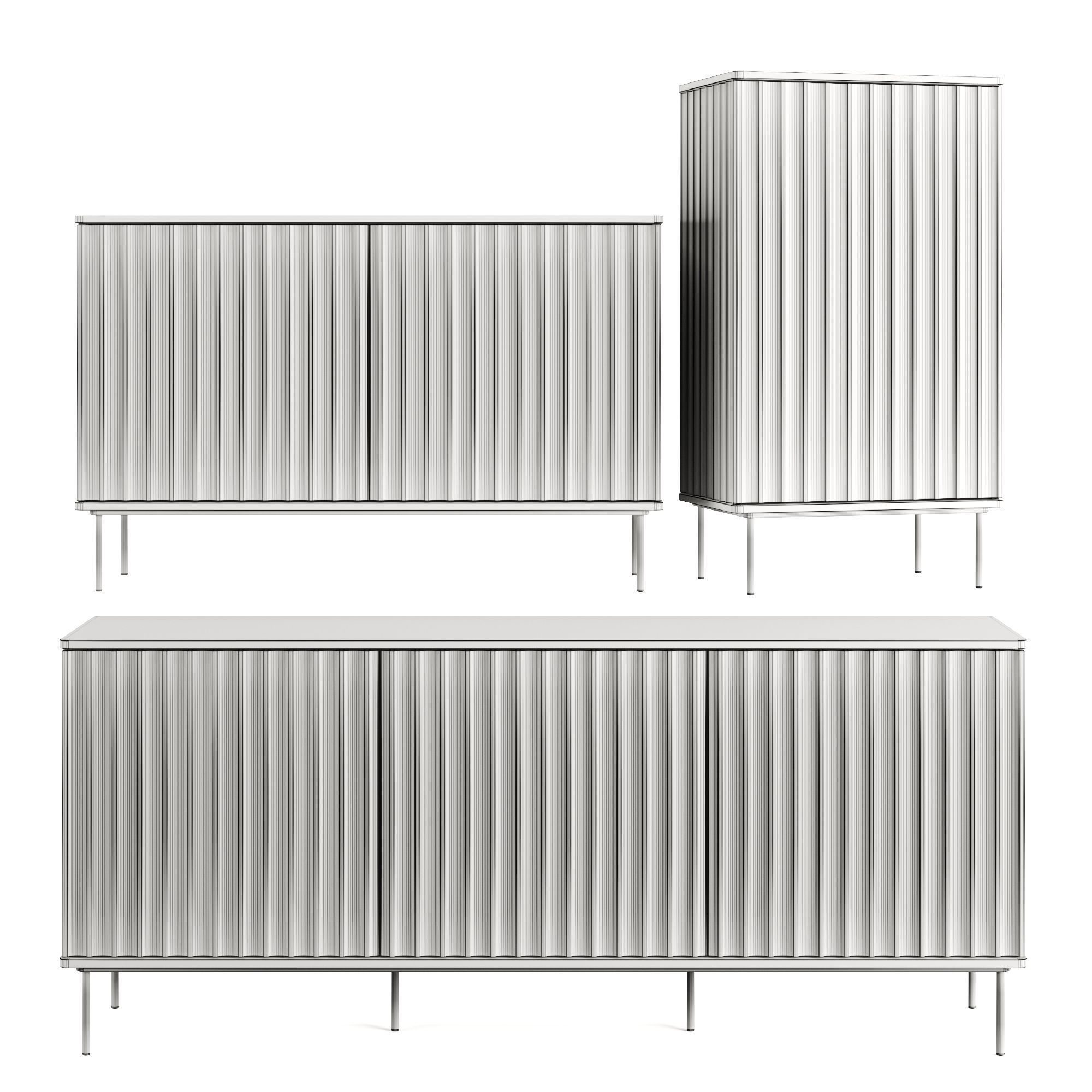 Decotique Wave Sideboard 1d-2d-3d 3D model_3